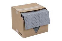 Manutan Expert - Absorbant Universel CMC Recyclé Feuille - 106 L - Tous Liquides - Éco-responsable