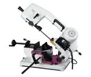 Scie à ruban à métaux portable 0-45° - Capacité de coupe ronde 100 mm - Moteur 0,37 kW 230 V vitesse 49 m/min - Descente automatique Optisaw S100G