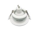 Support Spot Encastrable GU10 LED Orientable Rond BLANC