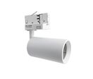 Spot LED sur rail 80° Triphasé pour ampoule GU10 - Blanc