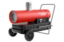 Chauffage diesel indirect 30 kW - Air chaud propre avec évacuation des fumées - Jusqu'à 1740 m³ MW Tools WDI100B