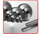 Roues cylindriques denture droite et crémaillères inox
