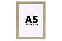 Cadres Bois A5 Profilé 30 mm aspect Chêne