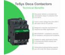 Commande moteur triphasé | Contacteur LC1D32P7 TeSys D Schneider Electric