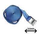 Sangle d'arrimage avec boucle à came - 25 mm - 650 kg