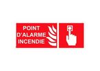 Panneau picto alarme incendie