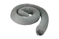 Ikasorb - Boudin Absorbant Universel Gris 7.6x122cm - Tous Liquides - 166L Absorption - Éco-responsable