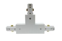 Connecteur T Rail Monophasé - Blanc