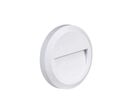 Balise LED Saillie Ronde 2W 220V 55° Blanc IP65 pour Escalier - Blanc Chaud 2300K - 3500K