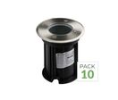 Pack de  10 - Spot LED Extérieur Encastrable IP65 pour Ampoule GU10