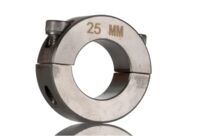 Bague d’arrêt de fixation | RS PRO en acier inoxydable à deux pièces