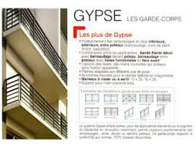 Garde corps GYPSE