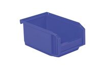 Novap - Bac à bec plastique European 1L Bleu - Polypropylène résistant - Gerbable 4/1 - Idéal stockage