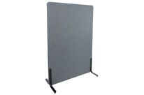Manutan Expert - Cloison acoustique de bureau TWIN ZONE Gris foncé - 1360x1000mm - Isolation Phonique et Design