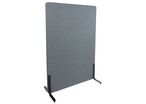 Manutan Expert - Cloison acoustique de bureau TWIN ZONE Gris foncé - 1360x1000mm - Isolation Phonique et Design