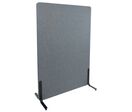 Manutan Expert - Cloison acoustique de bureau TWIN ZONE Gris foncé - 1360x1000mm - Isolation Phonique et Design