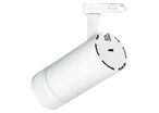 Spot LED sur Rail Blanc Angle Ajustable Triphasé 30W 15-60° CCT TRIAC Dimmable