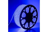 Ruban LED 220V 5050 IP44 60LED/m (au mètre) - Bleu