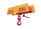 Bauer - Patin de fourche double pour gerbeur - Orange - 1500 kg - Acier peint - 21 kg