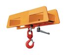 Bauer - Patin de fourche double pour gerbeur - Orange - 1500 kg - Acier peint - 21 kg