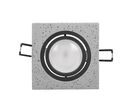 Support Spot GU10/MR16 Encastrable Carré Orientable Béton