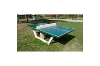 Table de ping pong en béton