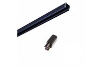 Rail Triphasé pour Spot LED - 1 m / Noir