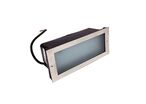 Encastré mural LED 10W IP44 Opale - Blanc Froid 6000K - 8000K