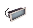 Encastré mural LED 10W IP44 Opale - Blanc Froid 6000K - 8000K