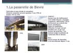 BTP, Travaux publics, décoration et réhabilitation de batiments : Habillage d'une passerelle au dessus de l'A86