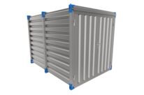 Bungalow de stockage pour chantier démontable de 3 m | KOVOBEL FRANCE