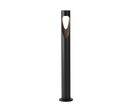 Borne Extérieure LED 6W Colonne Noir IP65 80cm - Blanc Chaud (2300K - 3500K)