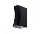 Applique Murale LED Noir IP44 pour 2 Ampoules GU10
