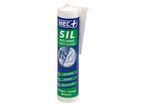 Mastic silicone multi usage Bâtiment, vitrage, Industrie Nec+ SIL MULTI USAGES