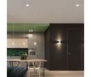 Applique Murale Cylindre pour Ampoule G9 - Noir