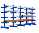 Rayonnage cantilever charges longues 
