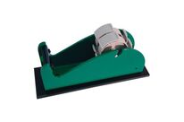 Dévidoir ruban adhésif - Double moyeu Acier/fonte Vert - Pour rouleau 50mm/150m - Fermeture facile