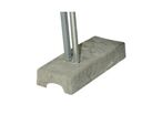 Plot béton pour panneau électoral Eco & Classique Procity