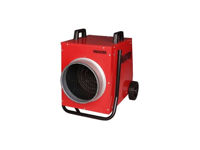 Chauffage gainable électrique 18 kW sur roues à air pulsé DANIA VK 18 - INELCO
