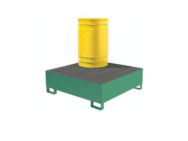 Bac de rétention 4 fûts vertical