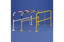 Barrière De Protection Sur Platine Jaune Noir Longueur 2m