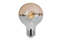 Ampoule LED E27 Filament 4W G95 Avec Reflet - Or