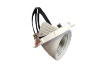 Spot LED Rond Encastrable Orientable BLANC 40W - Blanc Chaud 2300K - 3500K