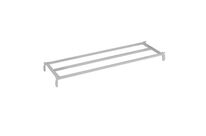 Tablette Tubulaire Combi-flip - Gris 7035 - 1250x500 Mm