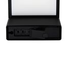 Applique Murale Solaire 220lm USB-C Carré IP54 Noir - Blanc Chaud 2300K - 3500K
