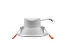 Downlight LED encastrable | SDL12W-230V-S-4KD2 série DL2 en matériau PC Intensité non  variable