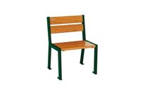 Fauteuil bois et acier Silaos 5 lames