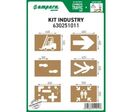 Kit de pochoirs - Industrie