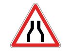 Panneau chaussée rétrécie - A3