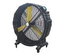Ventilateur brasseur d'air mobile silencieux en plastique Ø 1500 mm 400 W - Grand débit et vitesse variable MW Tools MV1500IE